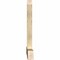 Ekena Millwork Eugene Rough Sawn Timber Gable Bracket, Douglas Fir, 72"W x 45"H x 4"D x 6"F, 15/12 Pitch GBW072X45X0406EUG00RDF - alternate 5